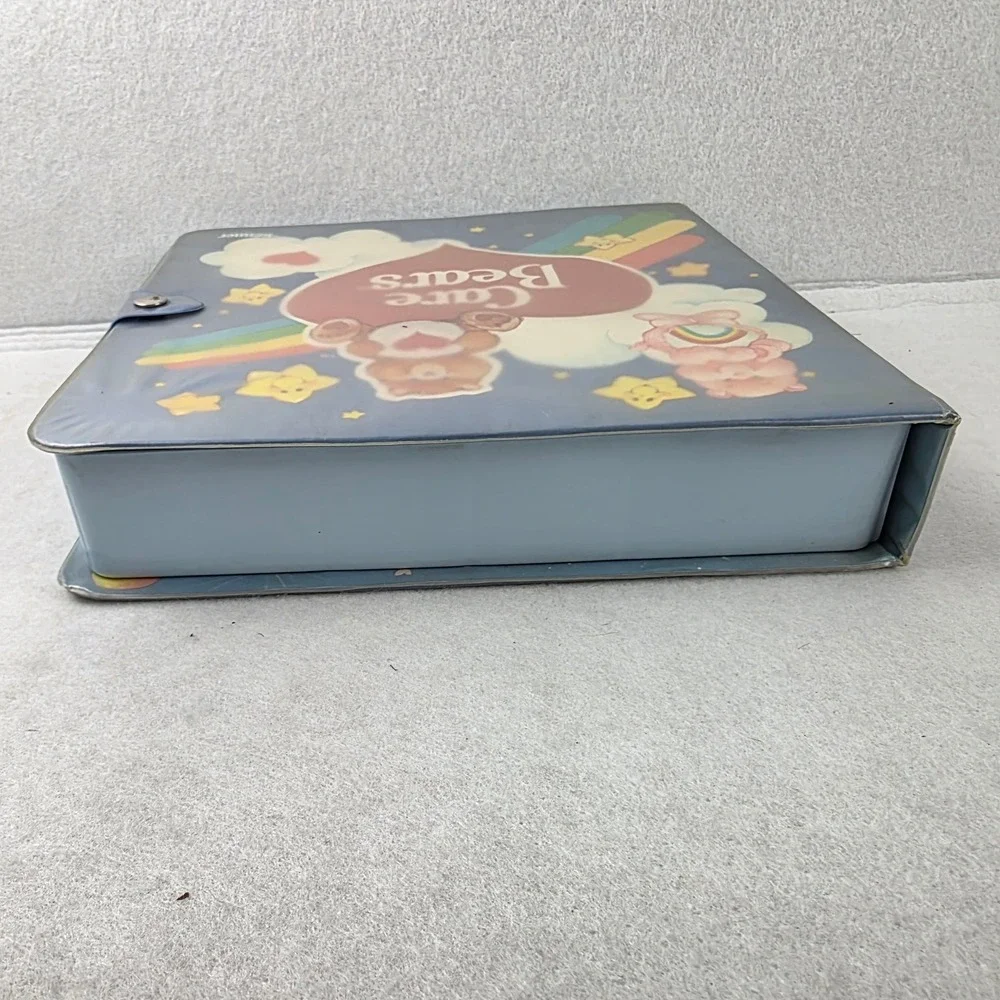 Vintage 1984 Kenner Care Bears Collector Carrying Case Storage Box Figures